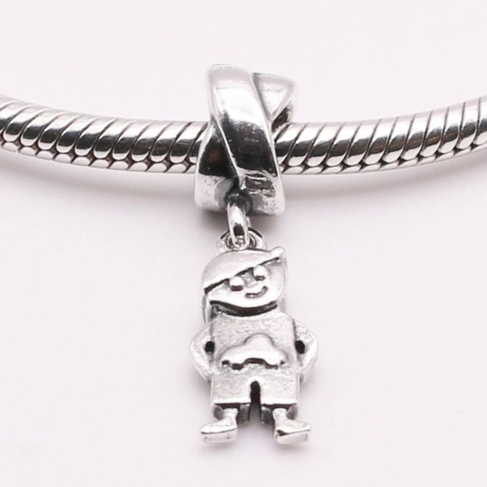 Michael Anthony vintage boy sterling silver charm